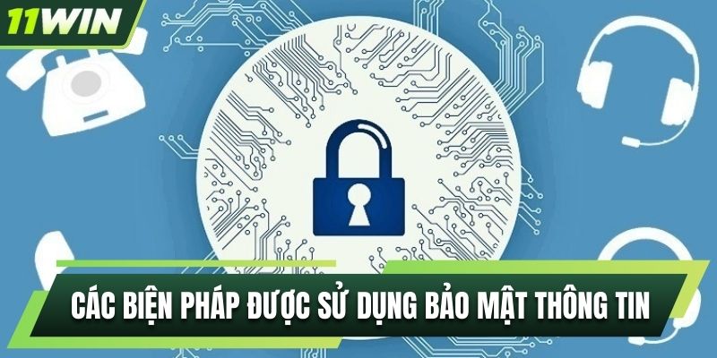 Các biện pháp được sử dụng nhằm bảo mật thông tin