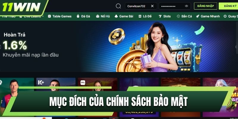 Mục đích của nhà cái khi ban hành chính sách bảo mật