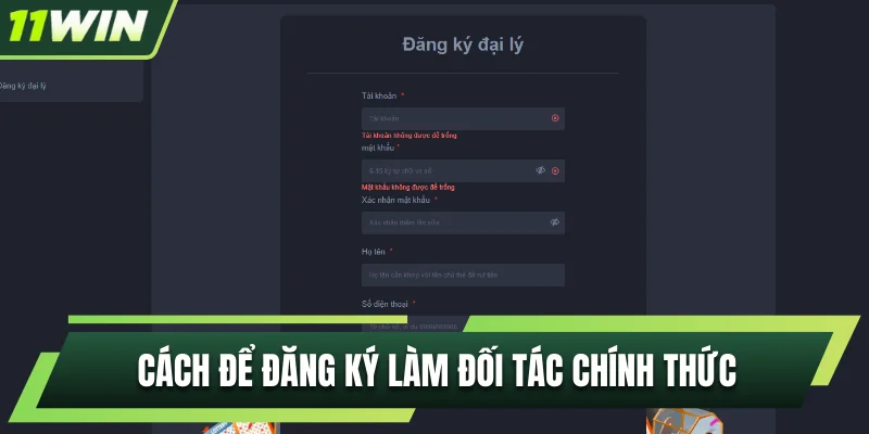 Cách để đăng ký làm đối tác chính thức thương hiệu