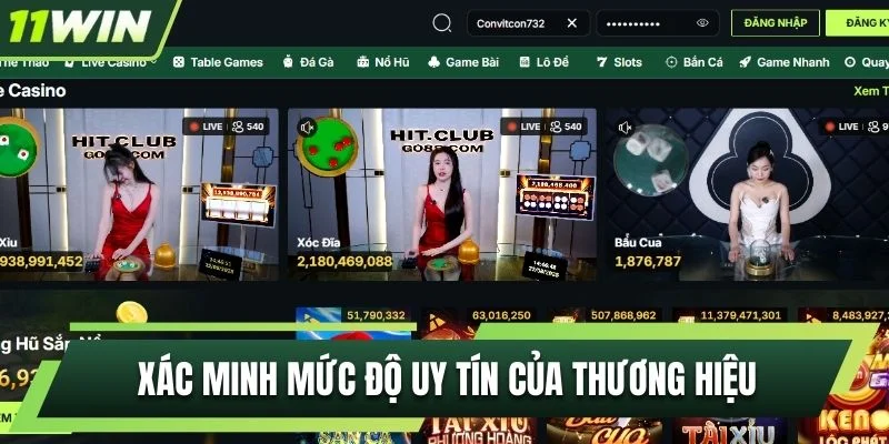 Xác minh mức độ uy tín của thương hiệu